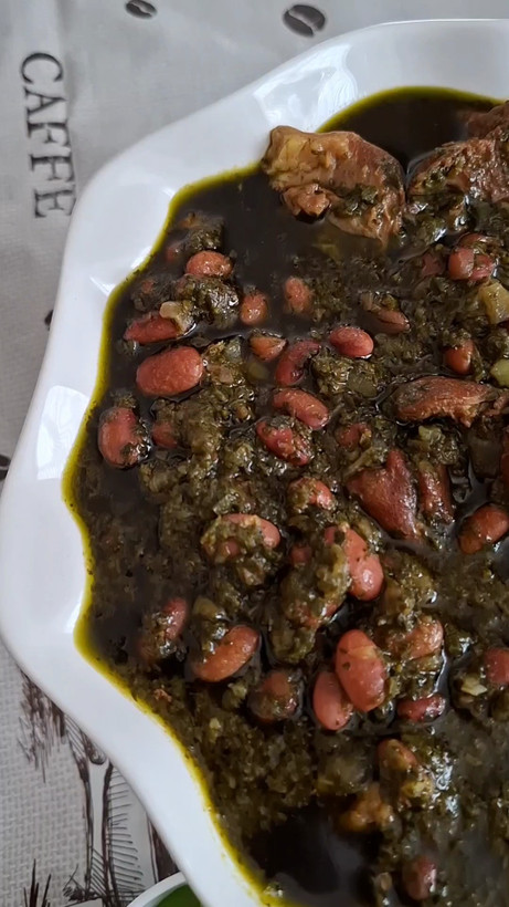 سبزی قورمه سرخ و خشک شده خانگی ۵۰۰ گرمی